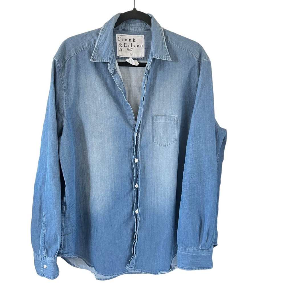 Frank & Eileen ‘Eileen’ Distressed Vintage Button Down - Picture 3 of 8